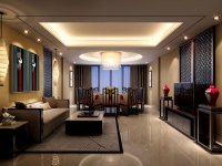 中式风格会所室内装修装饰设计效果-1170-10