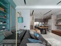 北欧小清新家居装修装饰室内设计效果-A2013-2