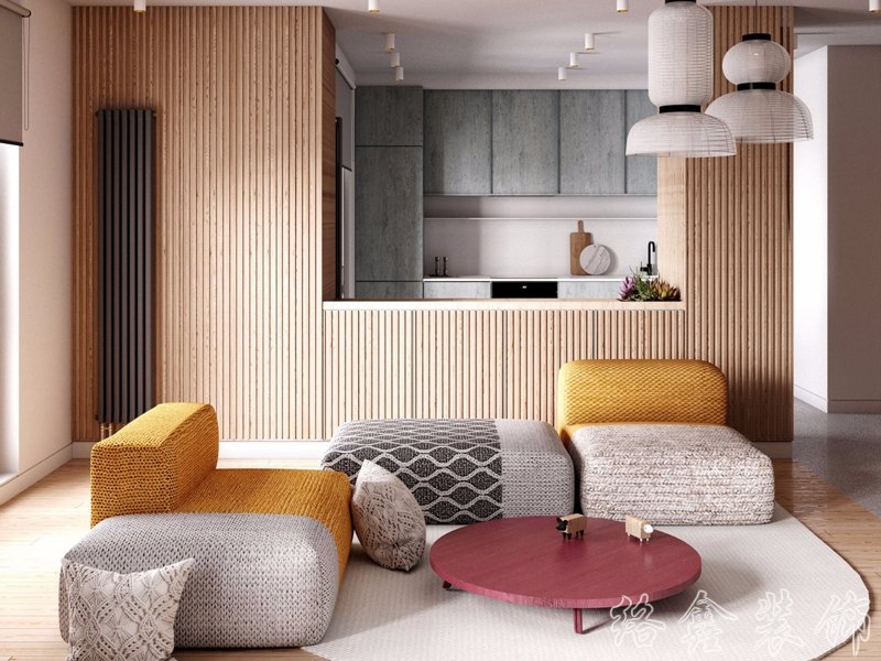 北欧小清新家居装修装饰室内设计效果-A2014