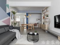 北欧小清新家居装修装饰室内设计效果-A2019-1