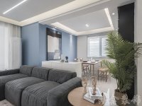 北欧小清新家居装修装饰室内设计效果-A2021-3