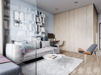 北欧小清新家居装修装饰室内设计效果-A2023-1