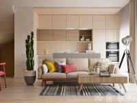 北欧小清新家居装修装饰室内设计效果-A2028-1