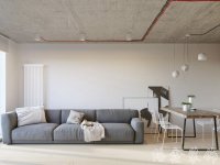 工业风格家居装修装饰室内设计效果-A502-1