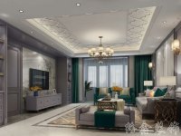 欧式风格家居装修装饰室内设计效果-A707-5