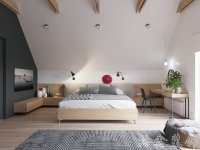 现代风格家居装修装饰室内设计效果-A8021-4