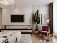 现代风格家居装修装饰室内设计效果-A8026-8