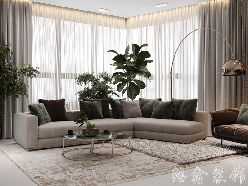 现代风格家居装修装饰室内设计效果-A8029
