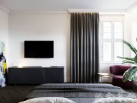 现代风格家居装修装饰室内设计效果-A8033-6