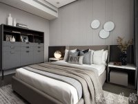 现代风格家居装修装饰室内设计效果-A8035-5