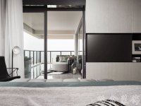 现代风格家居装修装饰室内设计效果-A8035-7