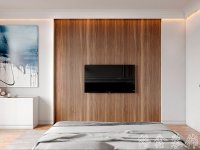 现代风格家居装修装饰室内设计效果-A8043-6