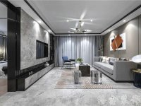 现代风格家居装修装饰室内设计效果-A8055