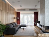 现代风格家居装修装饰室内设计效果-A8059