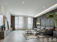 现代风格家居装修装饰室内设计效果-A8063