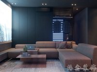 现代风格家居装修装饰室内设计效果-A8071