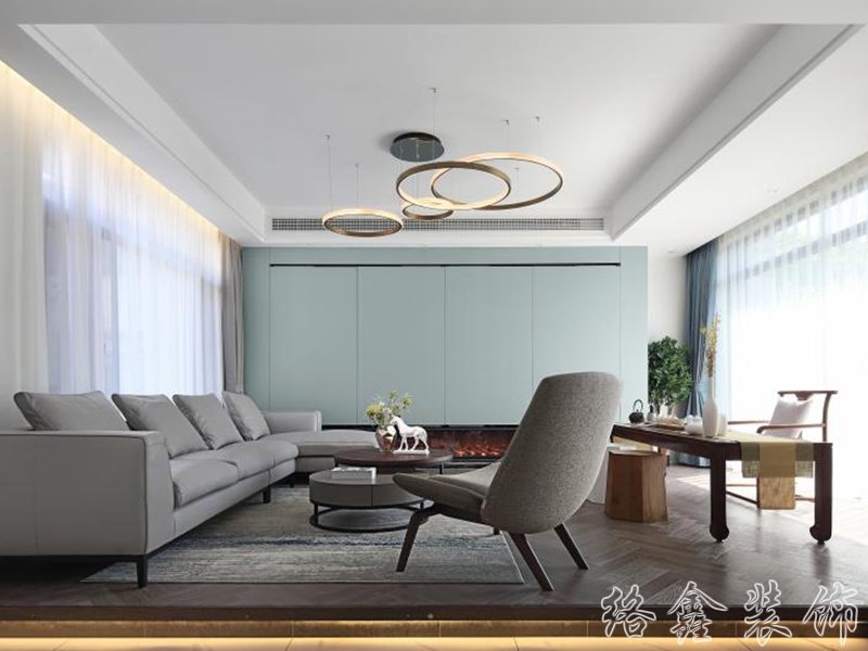现代风格家居装修装饰室内设计效果-A8076