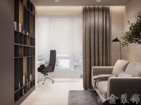 现代风格家居装修装饰室内设计效果-A8107-3