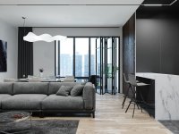 现代风格家居装修装饰室内设计效果-A8112-3