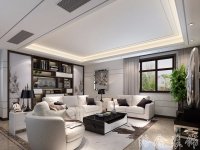 现代风格家居装修装饰室内设计效果-A8122