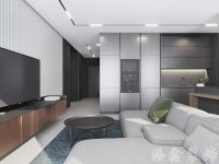 现代简约家居装修装饰室内设计效果-B916-1