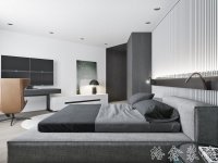 现代简约家居装修装饰室内设计效果-B916-5