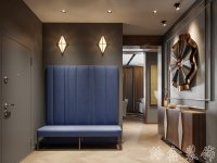 现代美式家居装修装饰室内设计效果-C101-4