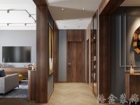 现代美式家居装修装饰室内设计效果-C101-5
