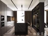 现代美式家居装修装饰室内设计效果-C104-3