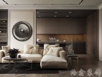 现代美式家居装修装饰室内设计效果-C106-2
