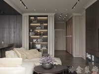 现代美式家居装修装饰室内设计效果-C106-3