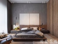 现代美式家居装修装饰室内设计效果-C108-5