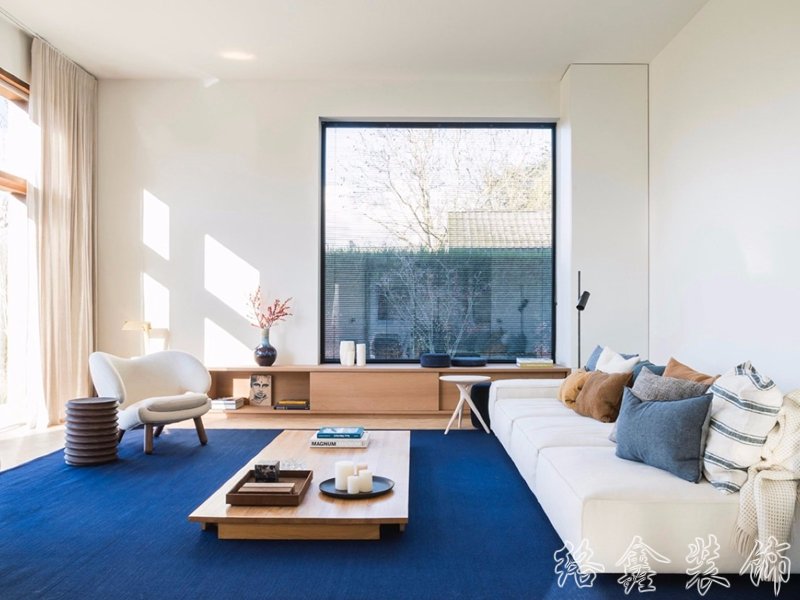 现代清新家居装修装饰室内设计效果-E302