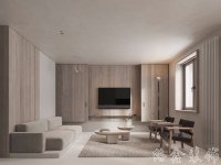 现代清新家居装修装饰室内设计效果-E303