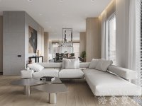 现代清新家居装修装饰室内设计效果-E305-2
