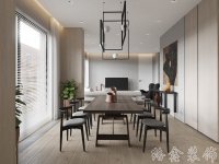 现代清新家居装修装饰室内设计效果-E305-3