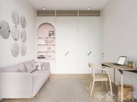 现代清新家居装修装饰室内设计效果-E317-4