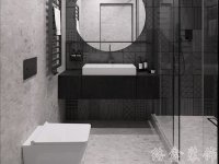 现代网红风家居装修装饰室内设计效果-F505-6