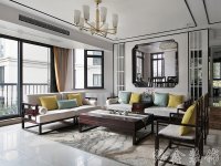 新中式风格家居装修装饰室内设计效果-G604-2