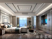 新中式风格家居装修装饰室内设计效果-G604-5