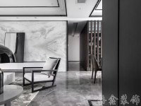新中式风格家居装修装饰室内设计效果-G606-3