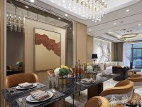 新中式风格家居装修装饰室内设计效果-G609-2