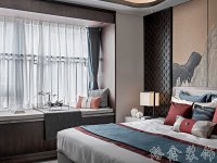 新中式风格家居装修装饰室内设计效果-G611-6