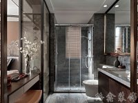 新中式风格家居装修装饰室内设计效果-G611-8