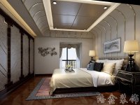 新中式风格家居装修装饰室内设计效果-G613-4