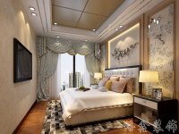 新中式风格家居装修装饰室内设计效果-G613-5