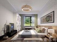 新中式风格家居装修装饰室内设计效果-G616-5