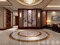 新中式风格家居装修装饰室内设计效果-G617-2
