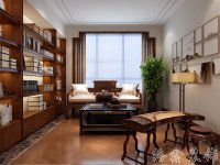 新中式风格家居装修装饰室内设计效果-G617-5