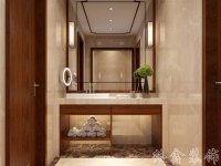 新中式风格家居装修装饰室内设计效果-G617-8